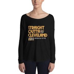 8852 Women's Flowy Long Sleeve Tee with 2x1 Sleeves 8852 Women's Flowy Long Sleeve Tee with 2x1 Sleeves